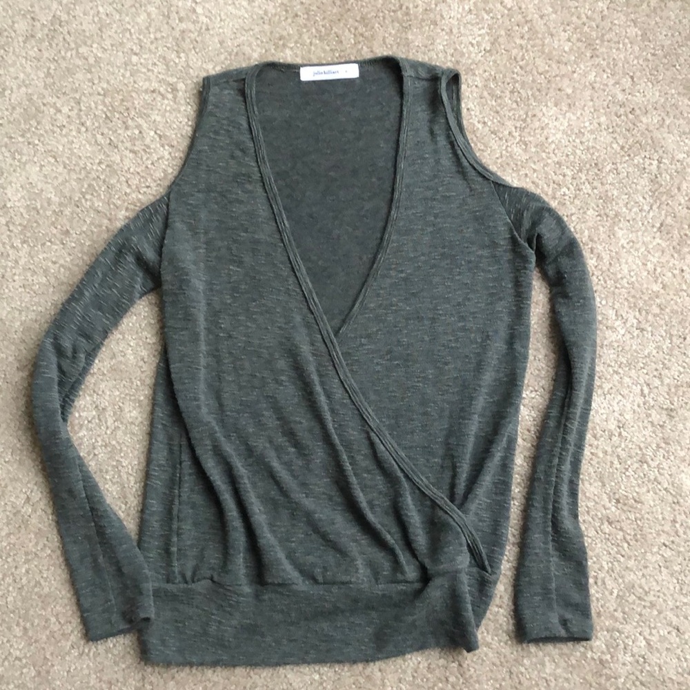 Julie Billiart Cold Shoulder Top